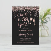 応援リタイアメントパーティー – ブラックバラ金ゴールド 招待状 (スタンド正面)