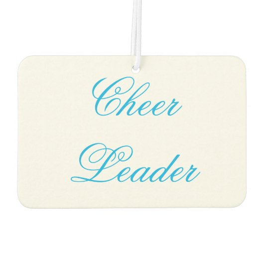 応援リーダエアフレッシュナーカーエアフレッシュナー カーエアーフレッシュナー (裏面)