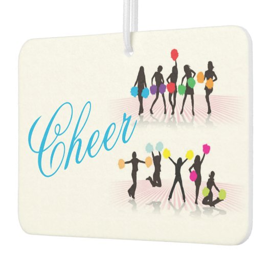 応援リーダエアフレッシュナーカーエアフレッシュナー カーエアーフレッシュナー (左)