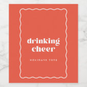 応援ワインラベルの送信 ワインラベル (シングルラベル)