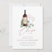 応援ワイン試飲リハーサルディナー 招待状 (正面)