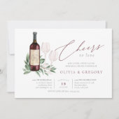 応援ワイン試飲リハーサルディナー 招待状 (正面)