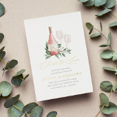 応援ワイン試飲リハーサルディナー 箔招待状