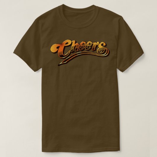 応援ヴィンテージバー標識 Tシャツ (デザイン正面)