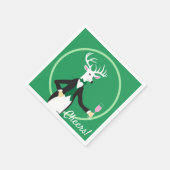 応援ー！ スタンダードカクテルナプキン (角)