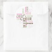 応援交差 ラウンドシール (バッグ)