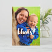 応援元旦の家族の写真カード シーズンカード (スタンド正面)