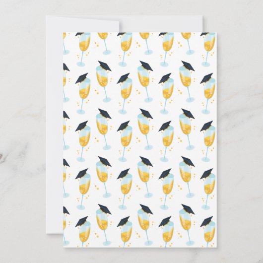 応援卒業党 招待状 (裏面)