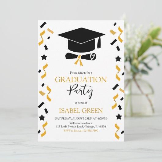 応援卒業党 招待状 (スタンド正面)