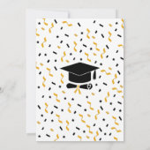 応援卒業党 招待状 (裏面)