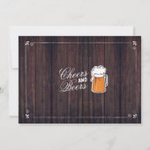 応援及びビール誕生会ビール写真の招待21 招待状 (裏面)