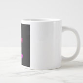 応援名言　#102 ジャンボコーヒーマグカップ (右)