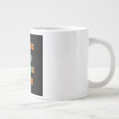 応援名言 # 105 ジャンボコーヒーマグカップ (右)