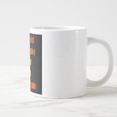 応援名言 # 108 ジャンボコーヒーマグカップ (右)