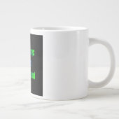 応援名言 #118 ジャンボコーヒーマグカップ (右)