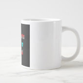 応援名言 # 154 ジャンボコーヒーマグカップ (右)