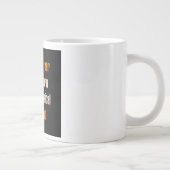 応援名言 # 202 ジャンボコーヒーマグカップ (右)