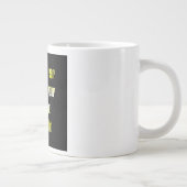 応援名言 # 204 ジャンボコーヒーマグカップ (右)
