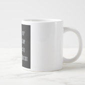 応援名言 #206 ジャンボコーヒーマグカップ (右)
