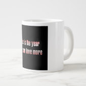 応援名言 # 207 ジャンボコーヒーマグカップ (正面右)