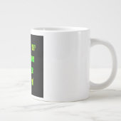 応援名言 #208 ジャンボコーヒーマグカップ (右)