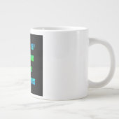 応援名言 # 212 ジャンボコーヒーマグカップ (右)