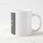 応援名言 #215 ジャンボコーヒーマグカップ (右)