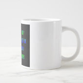 応援名言 #228 ジャンボコーヒーマグカップ (右)