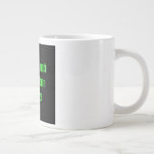応援名言 #296 ジャンボコーヒーマグカップ (右)
