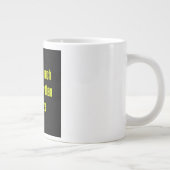 応援名言 #313 ジャンボコーヒーマグカップ (右)