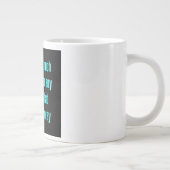 応援名言 #315 ジャンボコーヒーマグカップ (右)