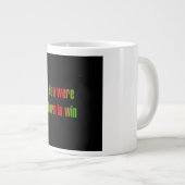 応援名言 #357 ジャンボコーヒーマグカップ (正面右)