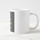 応援名言 #58 ジャンボコーヒーマグカップ (右)