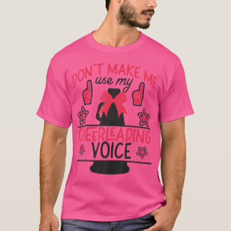 応援団コーチ 私のチアを使わせないで Tシャツ