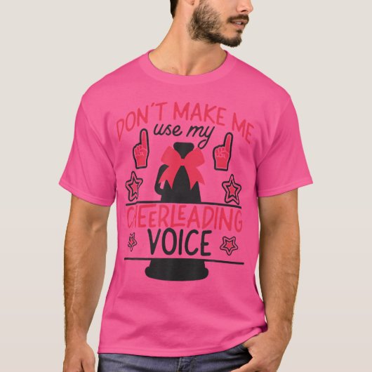 応援団コーチ 私のチアを使わせないで Tシャツ (正面)