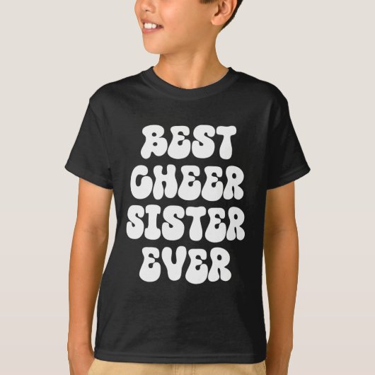 応援団 応援 姉妹 最高の応援 姉妹 Tシャツ (正面)
