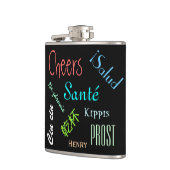 応援国際的フラスコ フラスク (左)