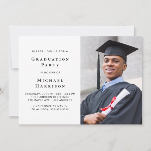 応援大学院写真修了会 招待状 (裏面)