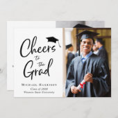 応援大学院写真修了会 招待状 (正面/裏面)