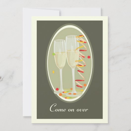 応援招待状 招待状 (正面)