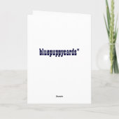 応援敬礼と行き方マルガリタス誕生日 カード (裏面)