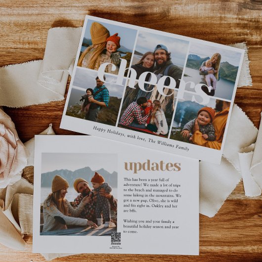 応援数々のフォトクリスマスカード シーズンカード