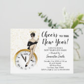 応援新年グリッターガールズナイトアウト 招待状 (スタンド正面)