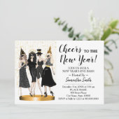 応援新年グリッターガールズナイトアウト 招待状 (スタンド正面)