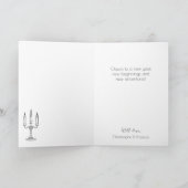 応援新年シャンパンボトル挨拶 カード (内部)