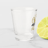 応援新年ワードアート ショットグラス (左)