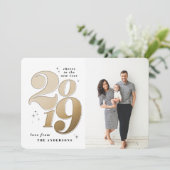 応援新年金ゴールド2019写真の休日 シーズンカード (スタンド正面)