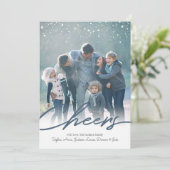 応援新年 |星と星座の写真カード シーズンカード (スタンド正面)