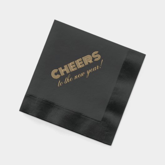 応援新年！ 箔ナプキン (左)