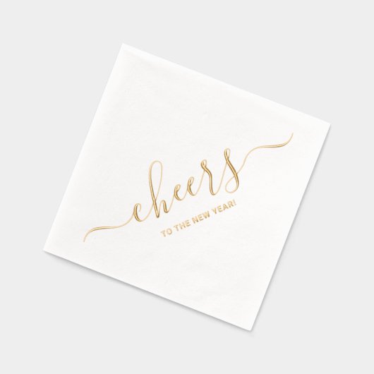 応援新年！ 箔ナプキン (左)